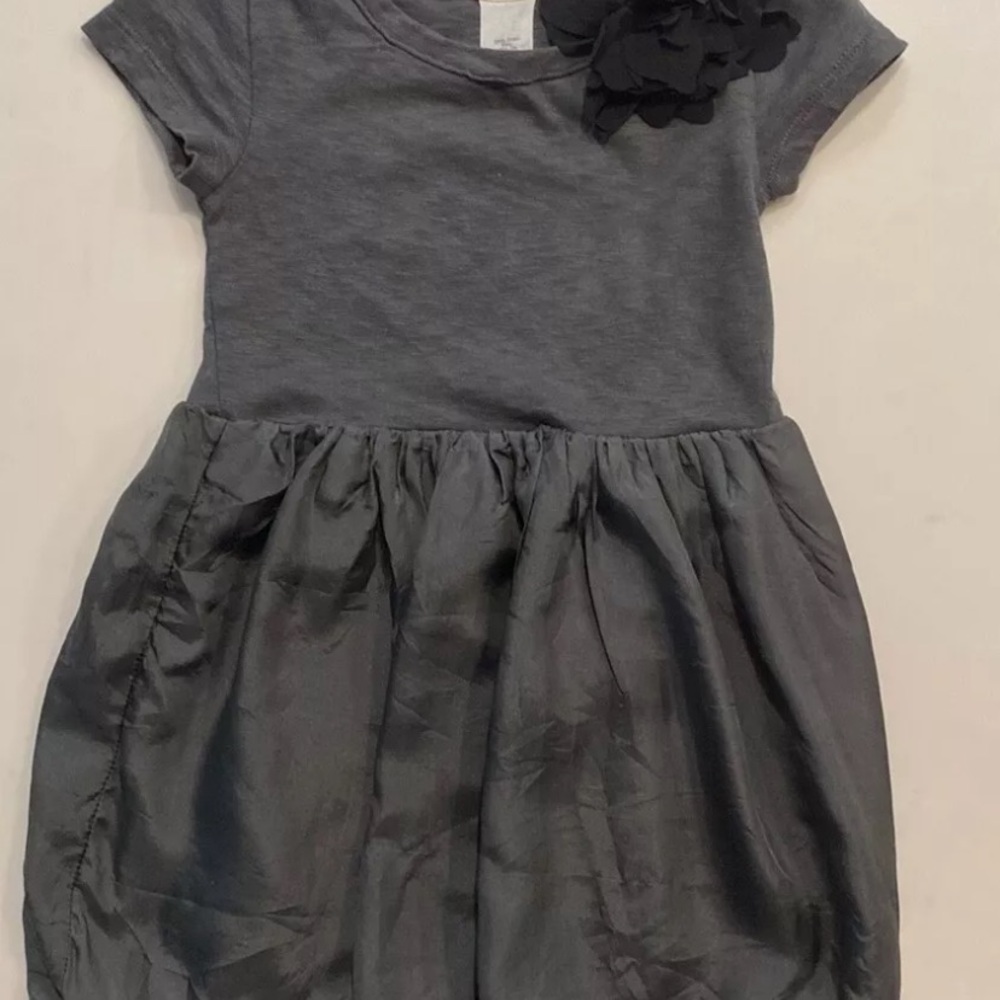 Crewcuts Gray Fit and Flare Casual Dress